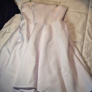 New York & Company Elegant White Dress